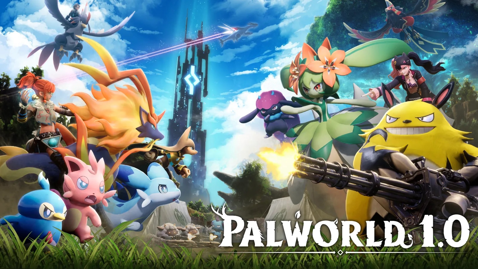 Official Palworld community update artwork